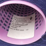 ZEGNA BARUFFA LANE BORGOSESIA, Supergeelong, Меринос 100%, Синий/Бесконечная синева (711653) 3