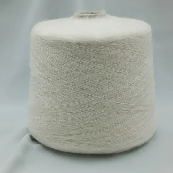 Filcom, Tramonto, Супер кид мохер 75% Шёлк 25%, Молочный/Туманник (Greggio)