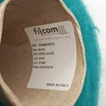 Filcom, Tramonto, Супер кид мохер 75% Шёлк 25%, Бирюзовый/Бирюзовая виверна (3020) 3