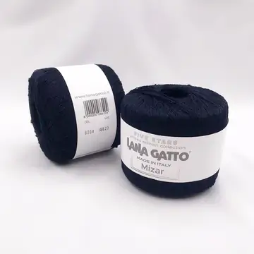 Lana Gatto, Mizar, Вискоза 73% Нейлон 27%, Разноцветный/Темно-синий (9304)