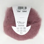 Lana Gatto, Mohair Royal, Мохер 80% Нейлон 20%, Розовый/Античная роза (7259) 2
