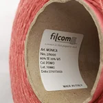 Filcom, Monica, Кашемир 20% Шёлк 80%, Красный/Красное яблоко (Pomo) 3
