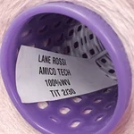 Lane Rossi, Amico Tech, Меринос 100%, Розовый/Эос (100424-6) 3