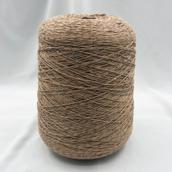 Lagopolane, Showpay, Иные волокна 3% Пайетки 3% Полиэстер 59% Хлопок 35%, Бежевый/Звезда пустыни (5217-2)