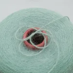 Filcom, Chiara, Ангора длинноворсовая 80% Полиамид 20%, Зеленый/Шалфей (Salvia) 2