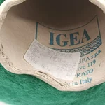 Igea, Antares, Акрил 38% Кид мохер 30% Полиамид 32%, Зеленый/Зеленый (9022) 3