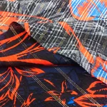 Италия, Вискоза 98% Люрекс 2%, Синий 2