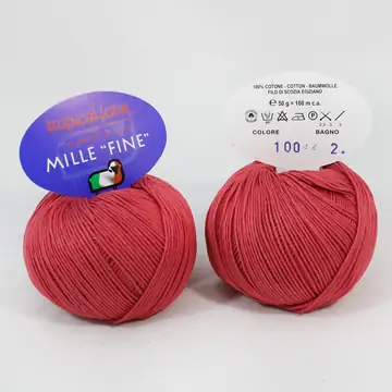 Tropical Lane, Mille fine, Хлопок 100%, Коралловый/Коралл (100)
