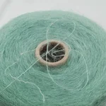 Filcom, Tramonto, Супер кид мохер 75% Шёлк 25%, Мятный/Мятный дракончик (3018) 2