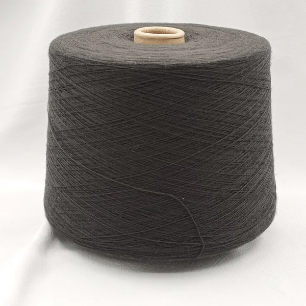 ZEGNA BARUFFA LANE BORGOSESIA, Cashwool 2/48, Меринос 100%, Черный/Серый/Антрацит (027046)