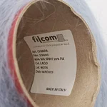 Filcom, Chiara, Ангора длинноворсовая 80% Полиамид 20%, Синий/Озеро (Lago) 3