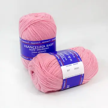 Tropical Lane, Francesina baby, Меринос 100%, Розовый/Розовый (337)