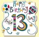 Открытки с Днём Рождения на 13 лет
