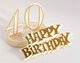 Открытки с юбилеем 40 лет