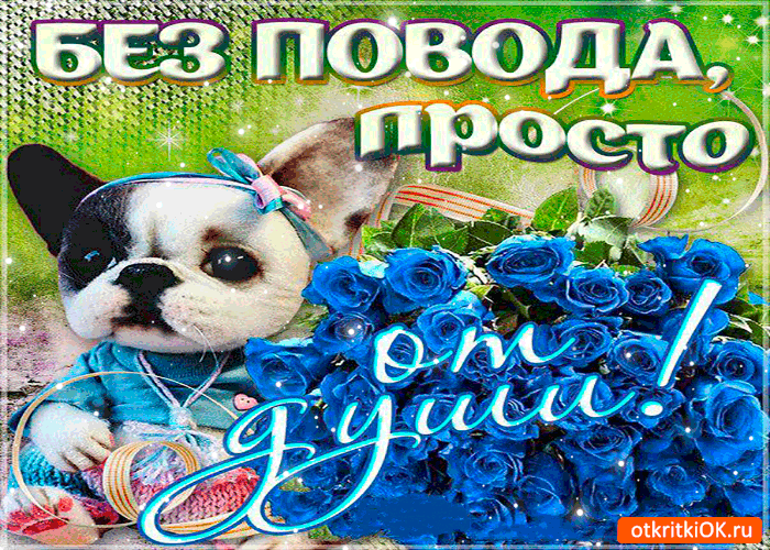 Без повода, просто от души Без повода, просто от души
