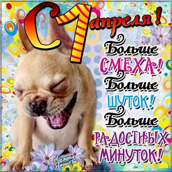 День смеха открытка картинка