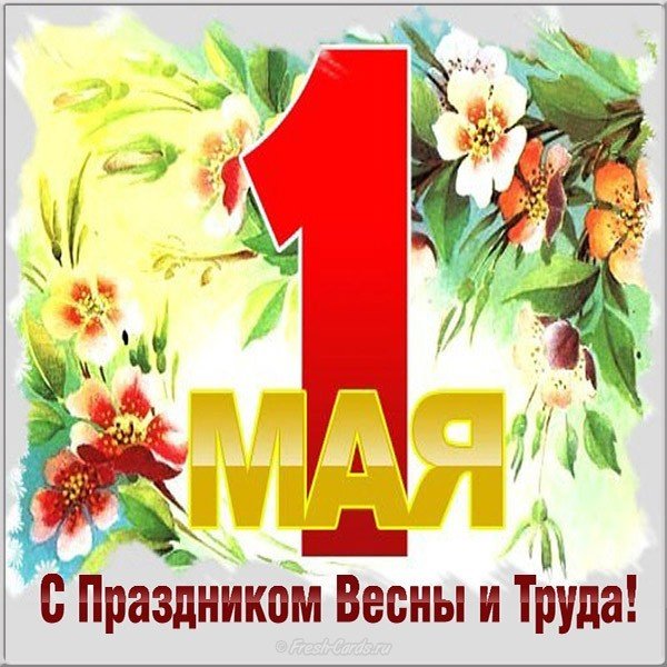 День весны и труда картинка