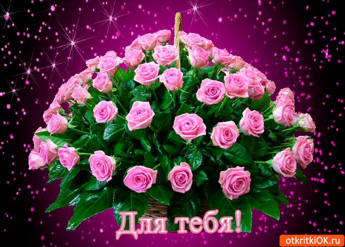 Для тебя шикарные розы