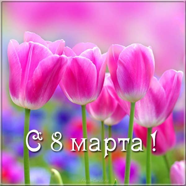 Фото на 8 марта электронное