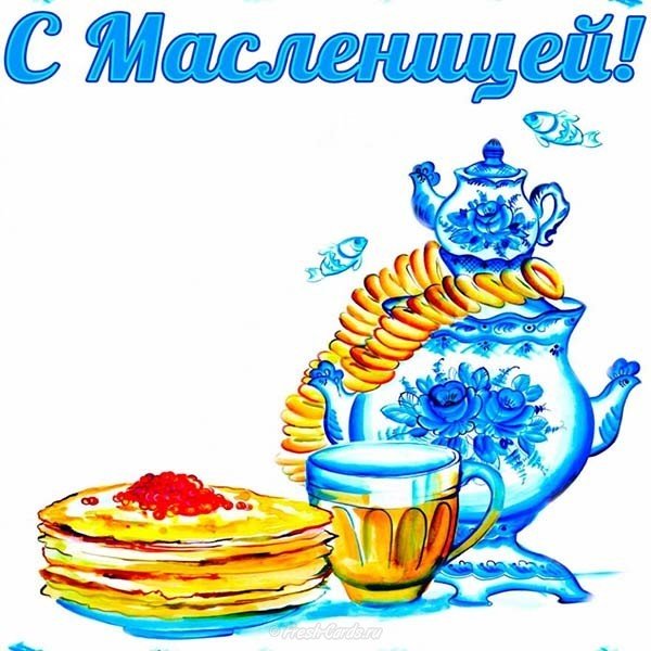 Картина на тему масленица
