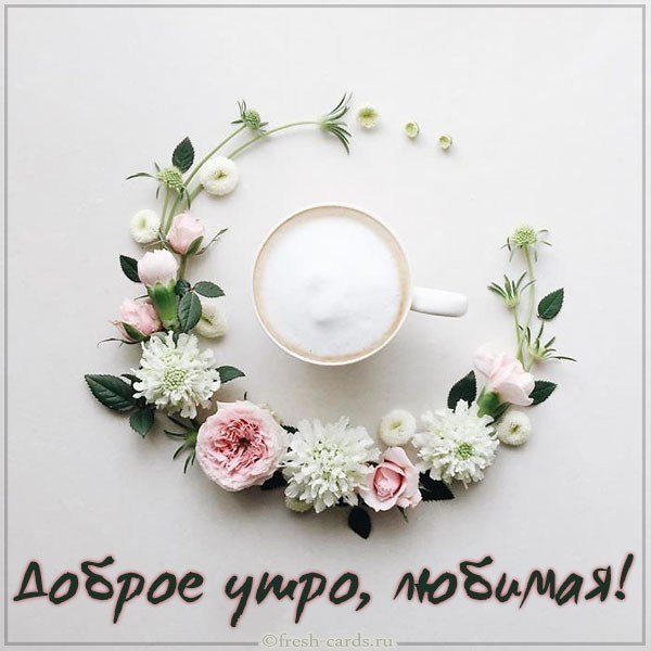 Картинка доброе утро любимая красивая необычная