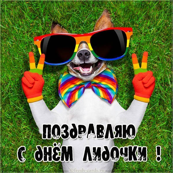 Картинка с днем имени Лидочка