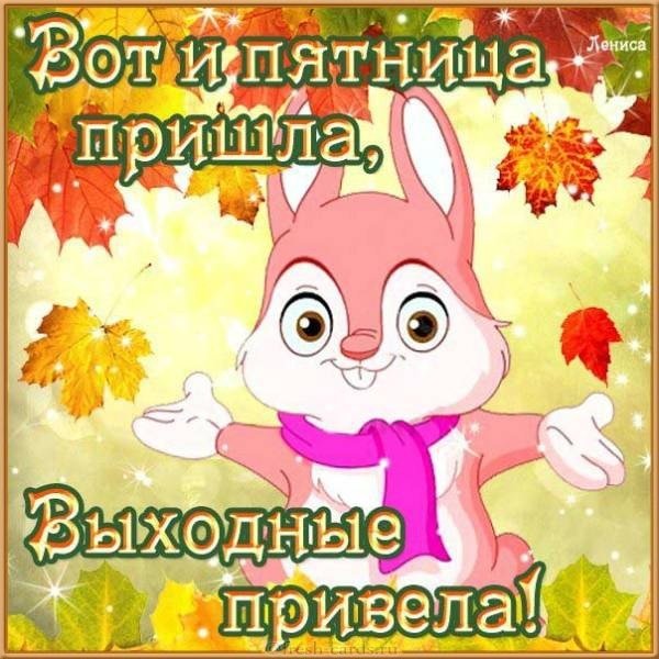 Картинка с пятницей на вайбер
