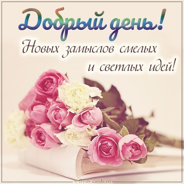 Открытка добрый день оригинальная