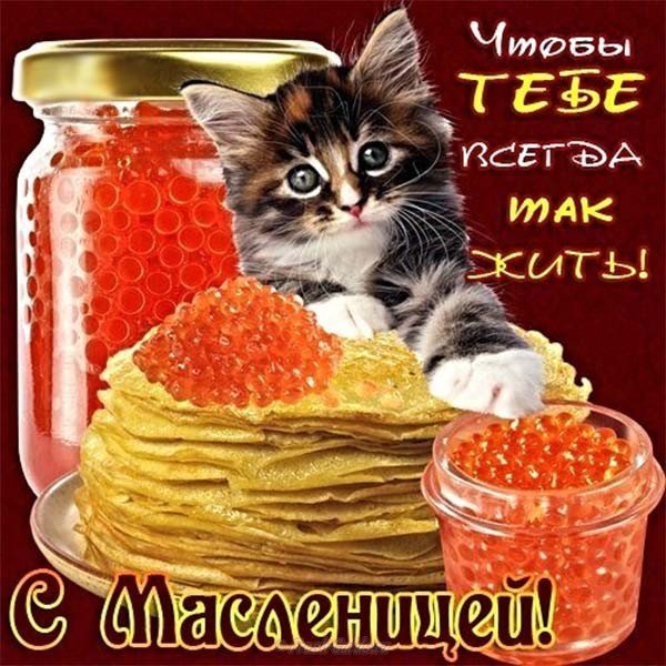 Открытка масленица прикольная короткая