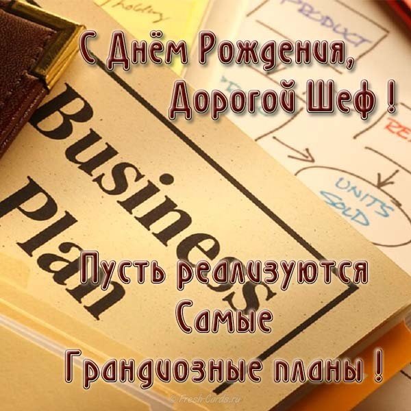 Открытка с днем рождения мужчине директору от коллектива