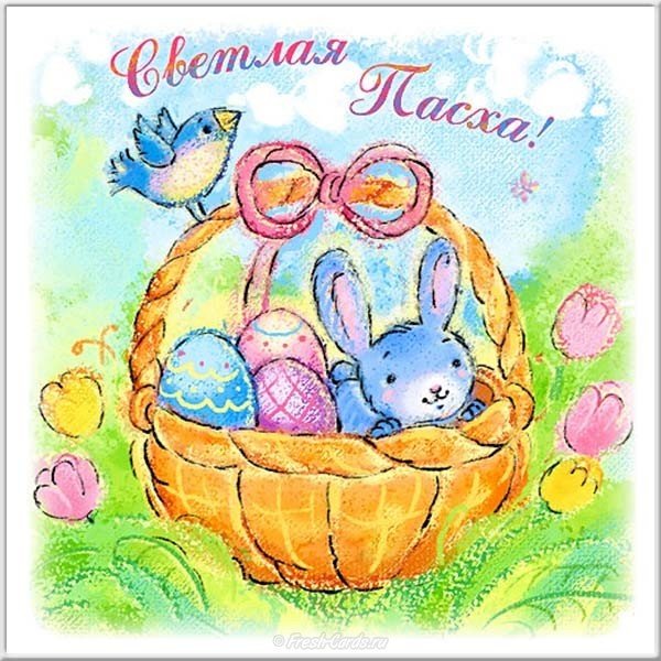 Пасха рисунок детей