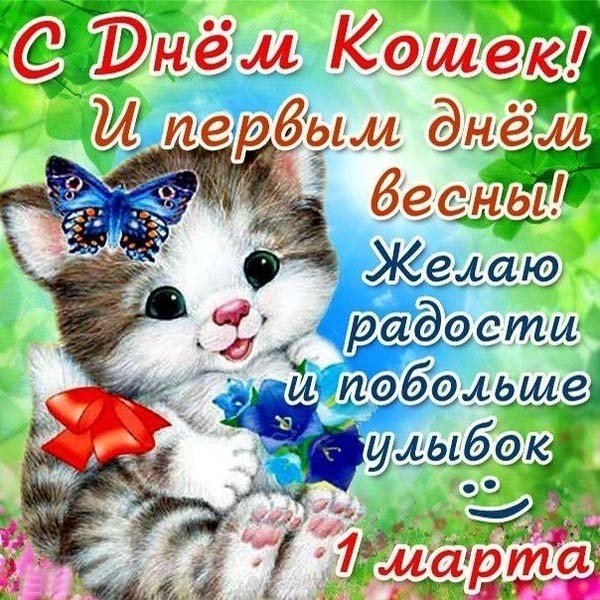 Первый день весны веселая картинка