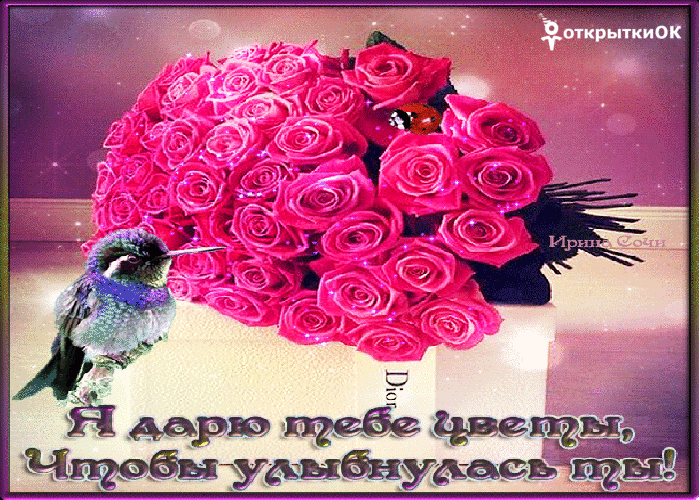 Плейкаст дарю цветы