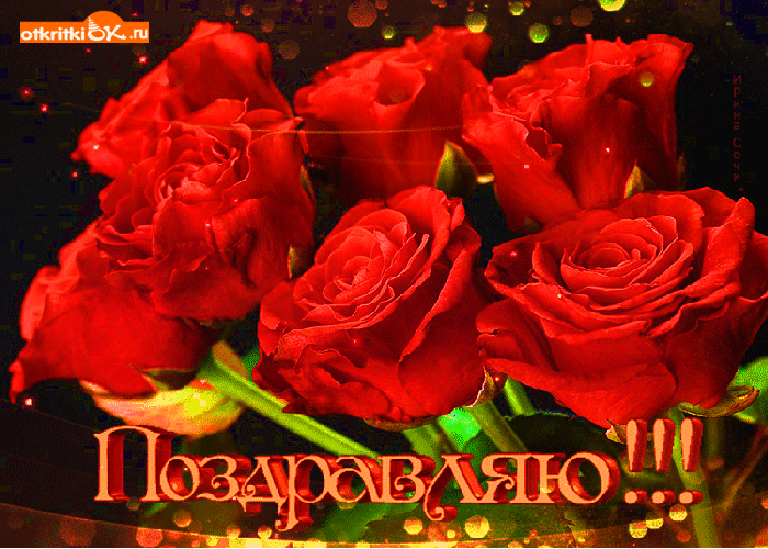Поздравляю открытка