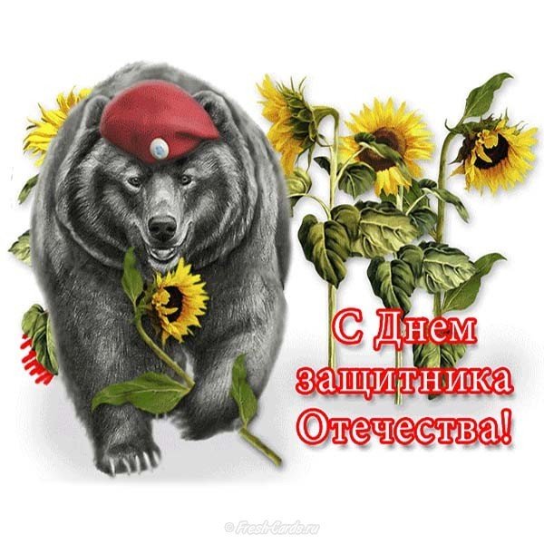 Прикол открытка к дню защитника отечества