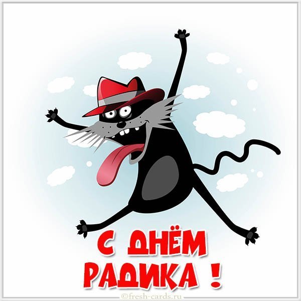 Прикольная картинка с днем Радика