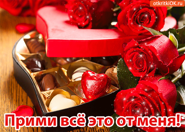 Прими всё это от меня!