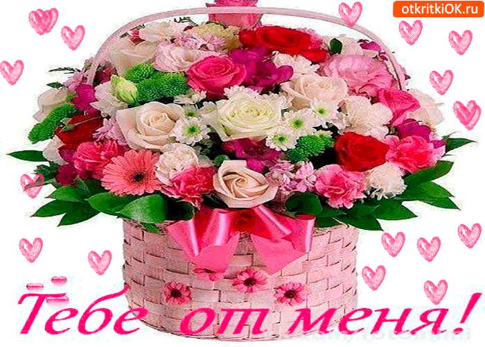 Тебе от меня корзину тепла