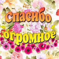 Большое,огромное спасибо