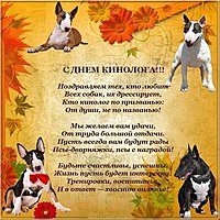 День кинолога поздравление открытка