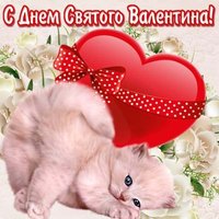 День Святого Валентина открытка
