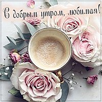 Фото с добрым утром любимой женщине