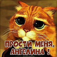 Картинка Ангелина прости меня