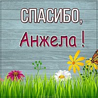Картинка Анжела спасибо