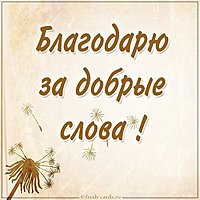 Картинка благодарю за добрые слова