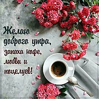 Картинка чашка кофе с добрым утром любимой