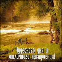 Картинка чудесного дня и отличного настроения мужчине