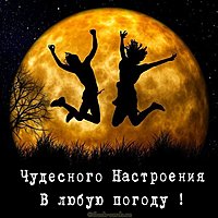 Картинка чудесного настроения в любую погоду