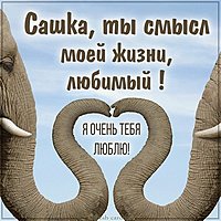 Картинка для любимого Сашки