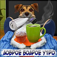 Картинка доброе бодрое утро прикольная с животными